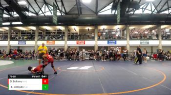 76-80 lbs Quarterfinal - Ean Campos, Fox Lake WC vs Oz Bellamy, Chicago Wrestling Club