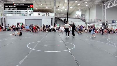 105 lbs Round 1 (4 Team) - Jake Appello, Yale Street vs Coda Clifford, Revival