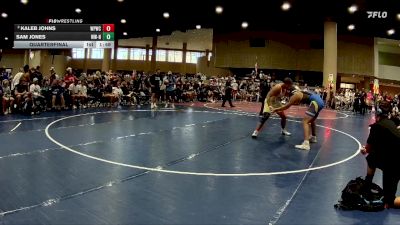 215 lbs Quarterfinal - Sam Jones, Wolfpack Wresting - Northshore vs Kaleb Johns, Wolf Pack Wrestling Club