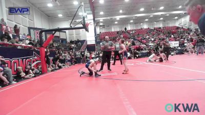 100 lbs Rr Rnd 1 - Jared Smith, Ponca City Wildcat Wrestling vs Connor Young, Edmond Huskies 11u