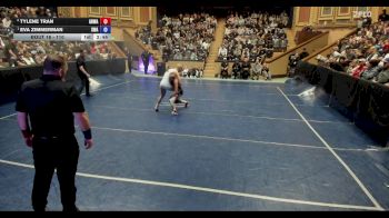 110 lbs 1st Place Match - Eva Zimmerman, Sanderson Wrestling Academy vs Tylene Tran, Gold Rush Wrestling Academy