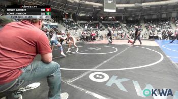 64 lbs Consi Of 8 #2 - Kyson Barnett, Morris Wrestling Association vs Louis Littleton, Collinsville Cardinal Youth Wrestling