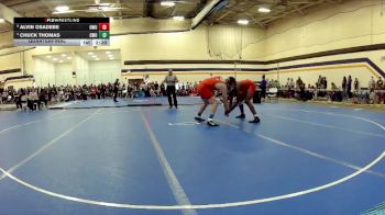 197 lbs Quarterfinal - Alvin Osadebe, Ohio Wesleyan University vs Chuck Thomas, Ohio Wesleyan University