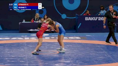 43 kg 1/8 Final - Finja Strauch, Germany vs Tola Rudnik, Poland