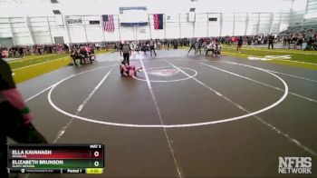 100 lbs Semifinal - Ella Kavanagh, Douglas vs Elizabeth Brunson, SLAM! NEVADA