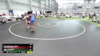 195 lbs Semis & 3rd Wb (16 Team) - Tucker Bellanca, Pennsylvania Blue vs Brilyn Smith, Indiana Gold