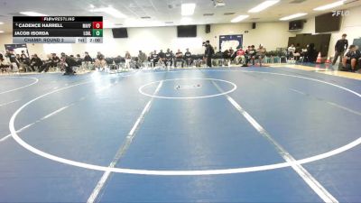 106 lbs Champ. Round 2 - Cadence Harrell, Mayfair vs Jacob Isorda, Los Alamitos