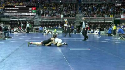 1A-106 lbs Champ. Round 1 - Avery Vacek, Underwood vs Tyson Primus, Denver