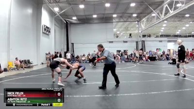 165 lbs Placement (4 Team) - Nick Feldi, Este Built WC vs Ashton Ritz, VA Team Predator