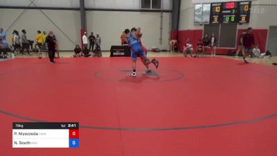 79 kg Round Of 128 - Parviz Niyozzoda, Cavalier Wrestling Club vs Nick South, Indiana RTC