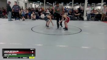 80 lbs Round 8 (10 Team) - Vito Naljayan, ACES vs Jason Reynolds, Smyrna Wrestling