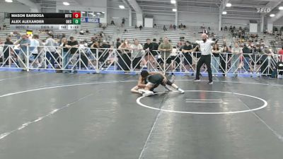 120 lbs Rr Rnd 2 - Mason Barbosa, BDTC Elite - HSB vs Alex Alexander, Diesel - HSB