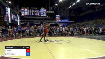 152 lbs Cons 32 #2 - Caden Ernd, Illinois vs Elijah Madimba, Minnesota
