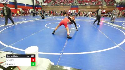 126 lbs Quarterfinal - Landon Lee, Tulsa Union vs Noah Vang, Tulsa Union