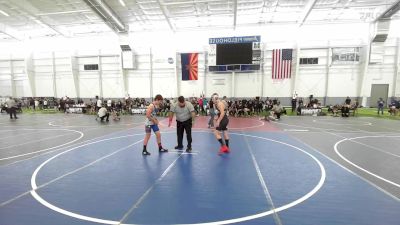 130 lbs Rr Rnd 2 - Ryan Peck, Ramona Dawg Pound vs Jack Burdick, Carbon WC