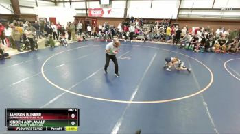 46 lbs Quarterfinal - Kinden Abplanalp, Millard County Wrestling vs Jamison Bunker, Champions Wrestling Club