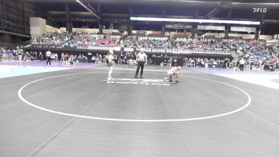 105 lbs Champ. Round 1 - Brookelyn Treaster, Newton HS vs Camarra Smith, Tecumseh-Shawnee Heights HS