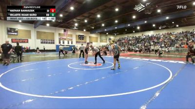 138 Boys Cons. Round 5 - Nathan Banaszek, Bonita Vista vs Ricarte Noah Guro, Mira Mesa