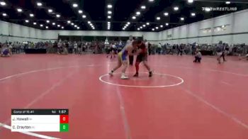 220 lbs Consolation - Joshua Howell, IN vs Chase Crayton, NC