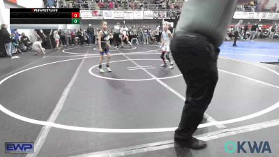 55 lbs Quarterfinal - Kaysen Peters, Collinsville Cardinal Youth Wrestling vs Elijah Kroll, Raw Wrestling Club