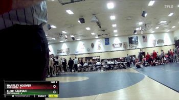 175 lbs Semis & Wb (16 Team) - Hartley Hoover, North Miami vs Luke Bauman, South Adams