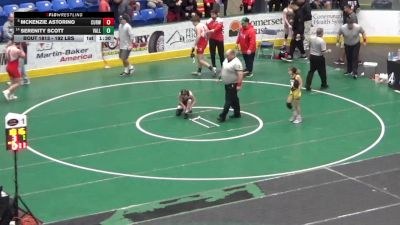 79 lbs Semifinal - McKenzie Astorino, Curwensville vs Serenity Scott, Valley