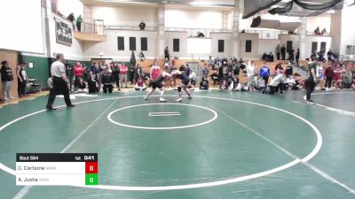 195 lbs Consi Of 8 #1 - Colby Carbone, North Andover vs Avery Justa, Taunton