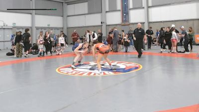 115 lbs Quarters - Jazlyn Hartle, Outlaw Wrestling Club vs Samantha Shepard, Kalispell Wrestling Club