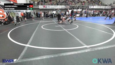 80 lbs Semifinal - Cooper Howell, Viking Wrestling Club vs Ryker Wade, Viking Wrestling Club