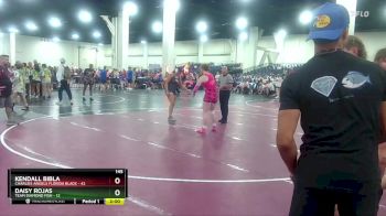 145 lbs Round 3 (8 Team) - Kendall Bibla, Charlies Angels Florida Black vs Daisy Rojas, Team Diamond Fish