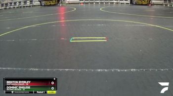 Semis & 1st Wrestleback (8 Team) - Dominic Englese, Belding Orange vs Brixton Byerley, East Kansas Eagles