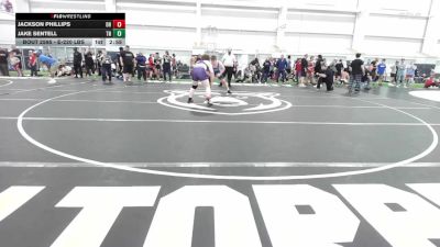 E-220 lbs 3rd Place - Jackson Phillips, OH vs Jake Sentell, TN