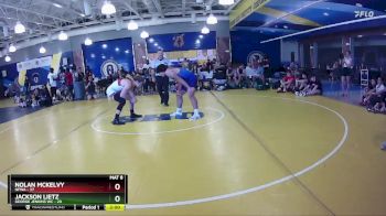 190 lbs Round 5 (8 Team) - Jackson Lietz, George Jenkins WC vs NOLAN MCKELVY, NFWA