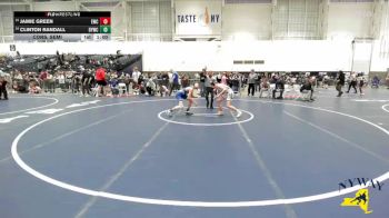 113 lbs Cons. Semi - Jamie Green, Eden Wrestling Club vs Clinton Randall, Dolgeville Youth Wrestling Club