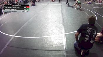 73 lbs Champ. Round 1 - Maddy Parrish, Westside Wrestling Club vs Tapanga Thompson, Norfolk Jr Wrestling