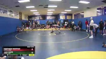 106 lbs Champ. Round 3 - Liam Davis, CFWA @ LHP vs Matthew Newman, Orange Park