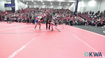 75-83 lbs Rr Rnd 5 - Kambree Mannning, Maize Wrestling Club vs Lawren Peck, Wolfpak Wrestling