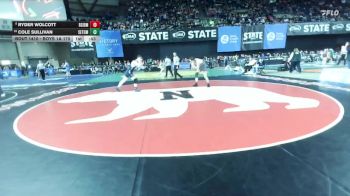 Boys 1A 175 lbs Cons. Round 3 - Ryder Wolcott, Riverside vs Cole Sullivan, Seton Catholic