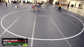 160 Championship Bracket Cons. Round 5 - Cameren Champagne, Willmar vs Judah Heeg, Simley