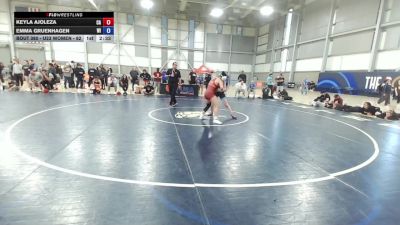U23 Women - 62 lbs Cons. Round 4 - Keyla Ajoleza, CA vs Emma Gruenhagen, WI