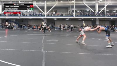 157 lbs Consi Of 32 #1 - Charles Scanlan, Columbia - Unattached vs Billy Templeton, F&m