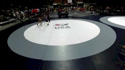 56 lbs Cons. Quarters - Jeffrey Muniz, Red Star Wrestling Academy vs Genesis Rivera, Origin Training Center