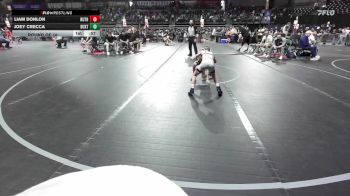 55 lbs Round Of 16 - Liam Donlon, Ruthless WC vs Joey Crecca, Buxton (NJ)