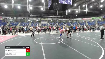 130 lbs Quarterfinal - Makena Heston, Columbine HS vs Karmen Del Rio, Noac