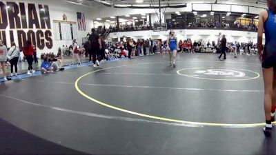 110 B Quarterfinal - Emma Bauknight, Lindsey Wilson University vs Katelyn Bell, Aurora University