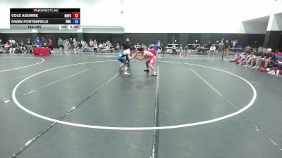 165 lbs Cole Aguirre, Team Missouri vs Owen Porterfield, Team Indiana Blue