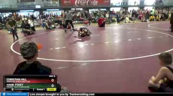 60 lbs Quarterfinal - Christian Hill, Ironclad Wrestling Club vs Hank Posey, Patriot Youth Wrestling