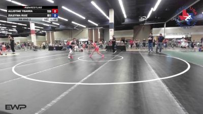 100 lbs Rr Rnd 2 - Allistine Ybarra, Texas Style Wrestling Club vs Zuleyma Ruiz, NB Elite Wrestling Club
