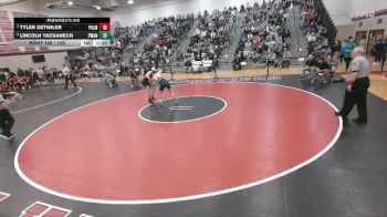 139 lbs Semifinal - Lincoln Yackanech, Penn Manor Hs vs Tyler Detwiler, Palmyra Area Hs