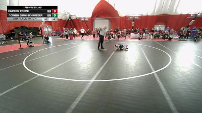 10U Boys - 56 lbs 3rd Place Match - Carson Poppe, RT Elite Wrestling vs Cohen Groh-Schroeder, Askren Wrestling Academy